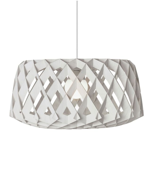 Pilke Signature 60 pendant Lamp White, Hvit Taklampe Pendel