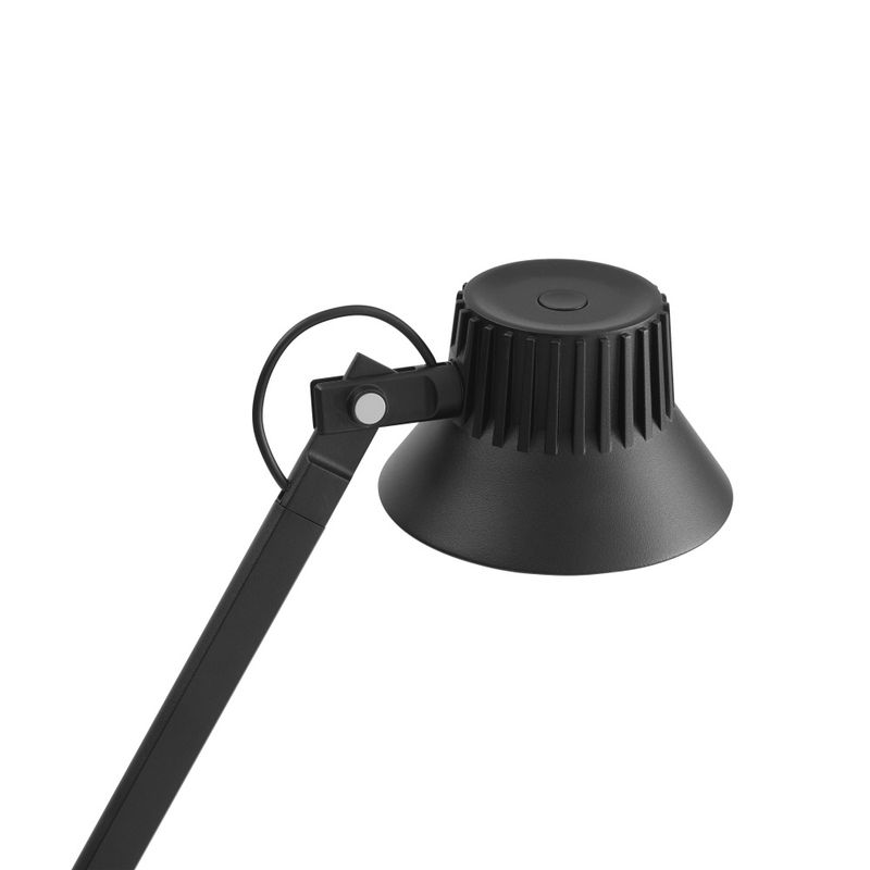Muuto Decicate Floor Lamp Black Svart Gulvlampe