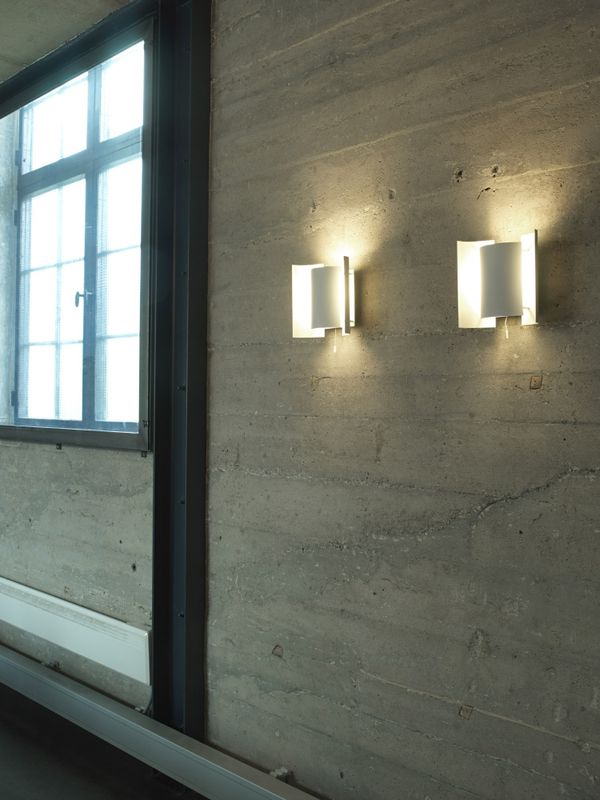Northern Butterfly Wall Lamp White, Hvit vegglampe