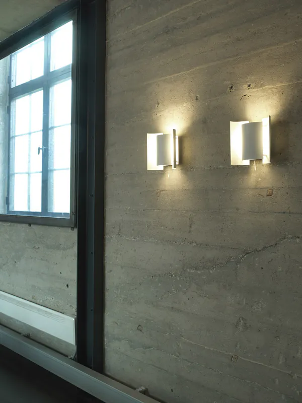 Northern Butterfly Wall Lamp White, Hvit vegglampe