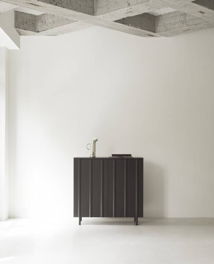 Normann Copenhagen Rib Cabinet, Soft Black