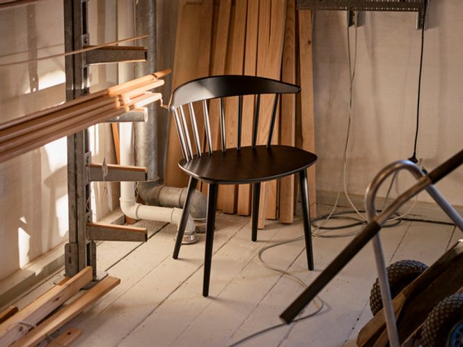 Hovedbilde Hay J-series 104 Chair Black, ...