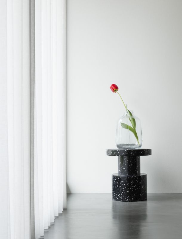 Normann Copenhagen BIT STOOL Black, Svart