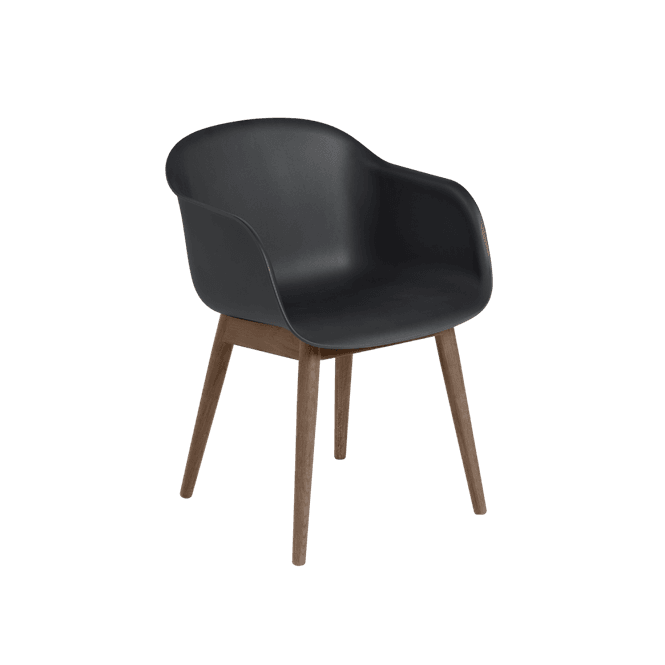 Hovedbilde Muuto Fiber Armchair Wood ...