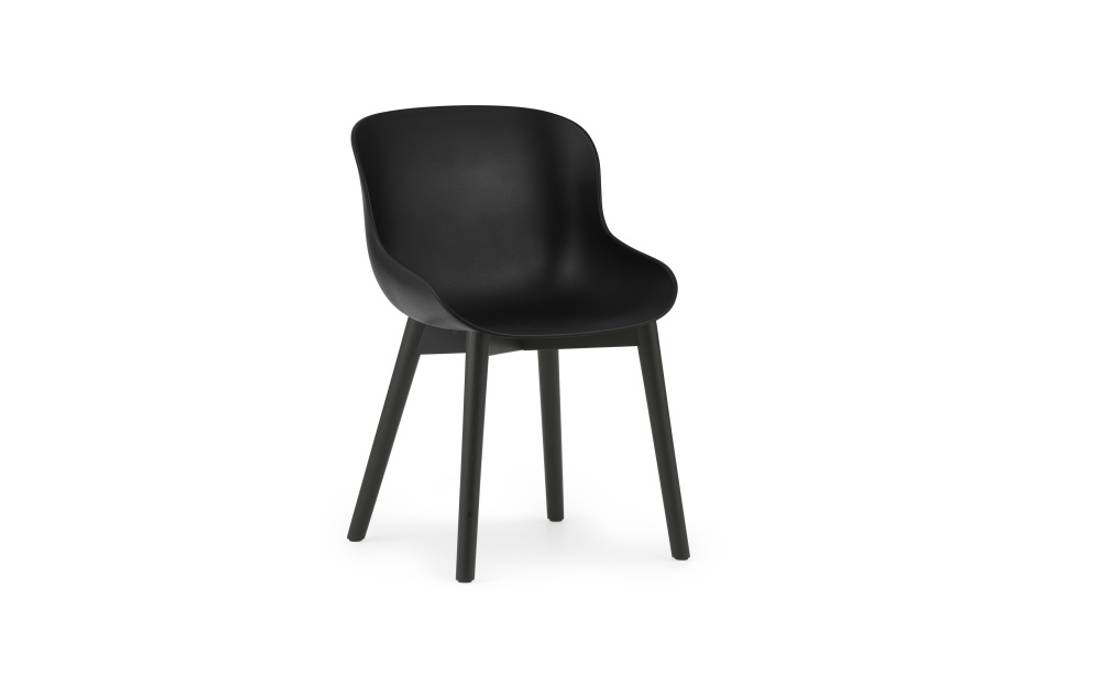 Normann Copenhagen Hyg Chair Black Oak Black, spisestol stol