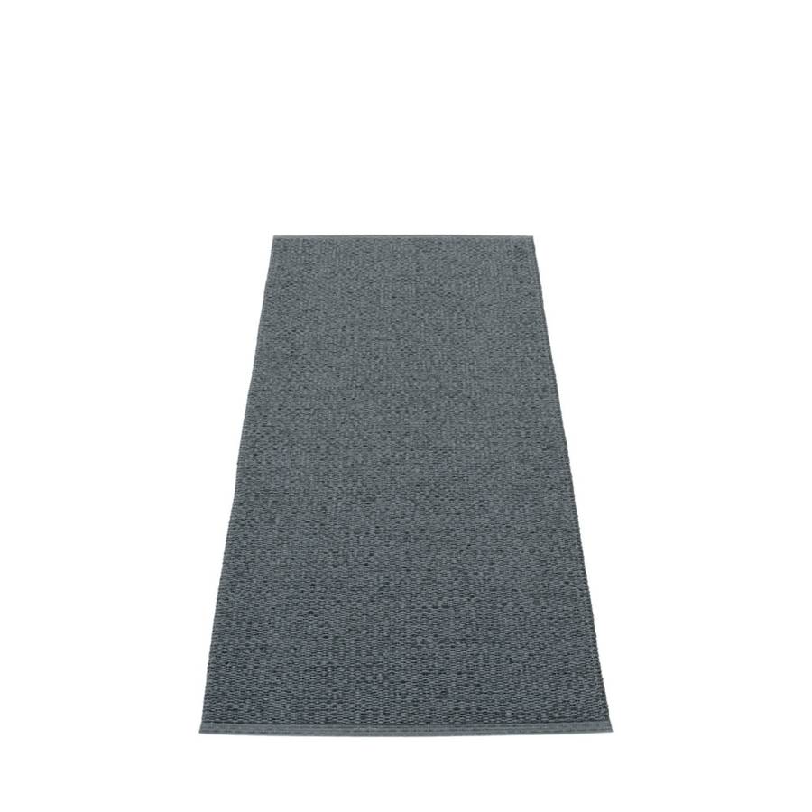 Pappelina Svea Gulvløper 70x160 Granit/Black Metallic
