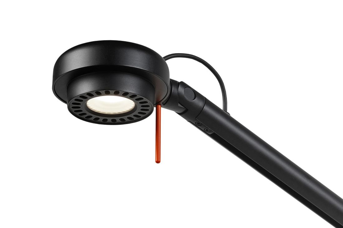Hay Fifty-Fifty Wall Lamp Soft Black, Svart vegglampe