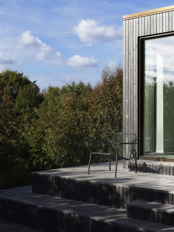 Normann Copenhagen Vig Lounge Chair Dark Green, Grønn Utestol