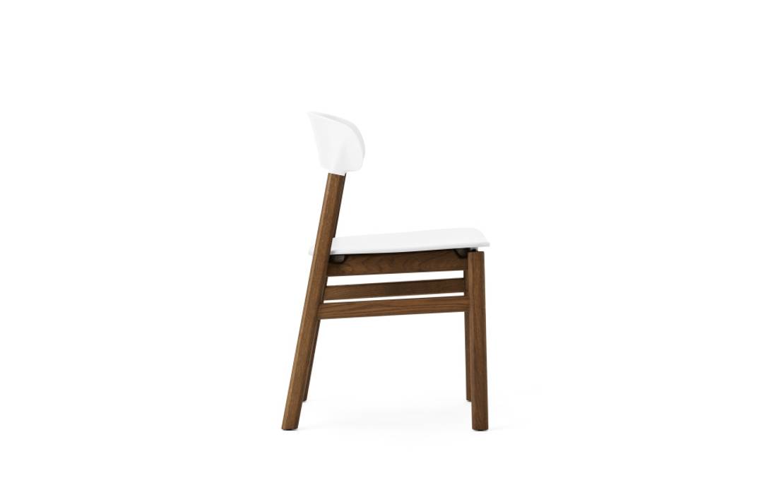 Normann Copenhagen Herit Chair, Smoked Oak White Hvit Spisestol 