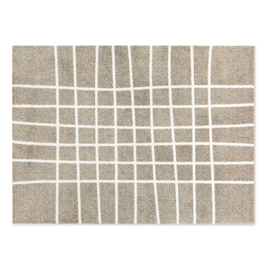 HEYMAT 85 x 115 Hand Travertine Door Mat Dørmatte teppe