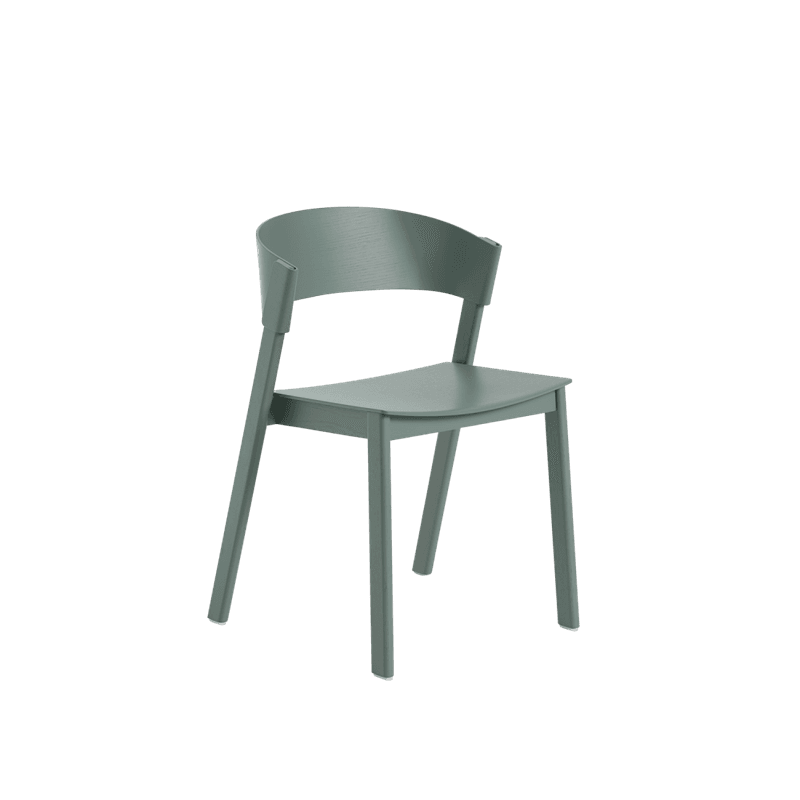 Muuto Cover Side Chair Wood Seat Spisestol Stol