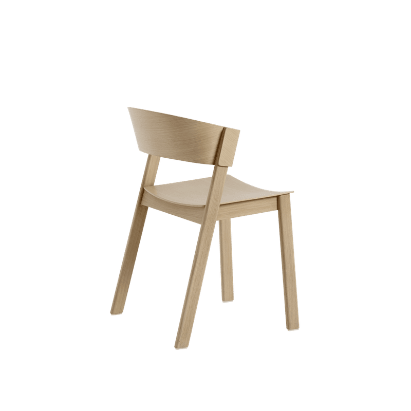 Muuto Cover Side Chair Wood Seat Spisestol Stol