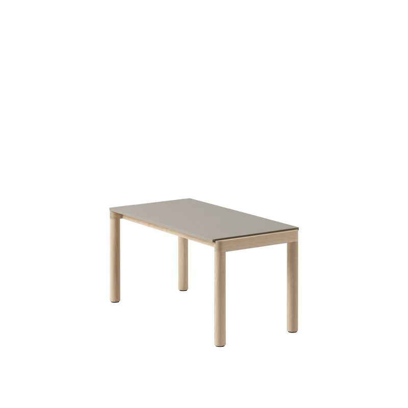 Muuto Couple 1 TILE 40 x 84 x 40 coffee table 1 Plain Taupe Oak