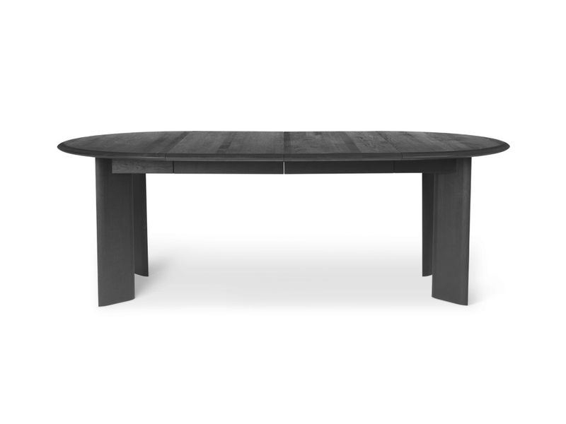 ferm LIVING Bevel Table extendable x 2 Black Beech Spisebord Bøk