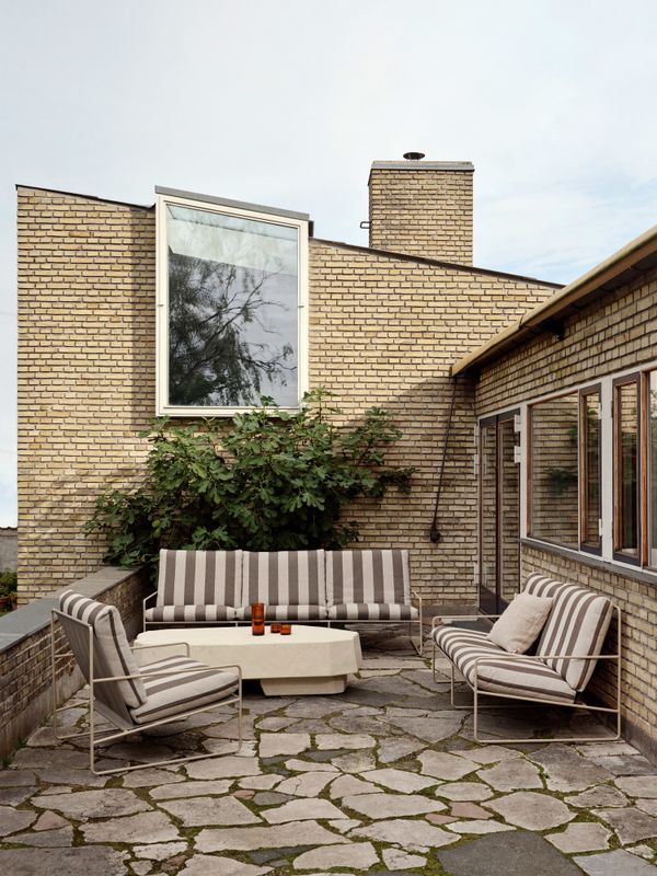 Ferm Living Staffa Coffe Table Ivory Salongbord Utebord