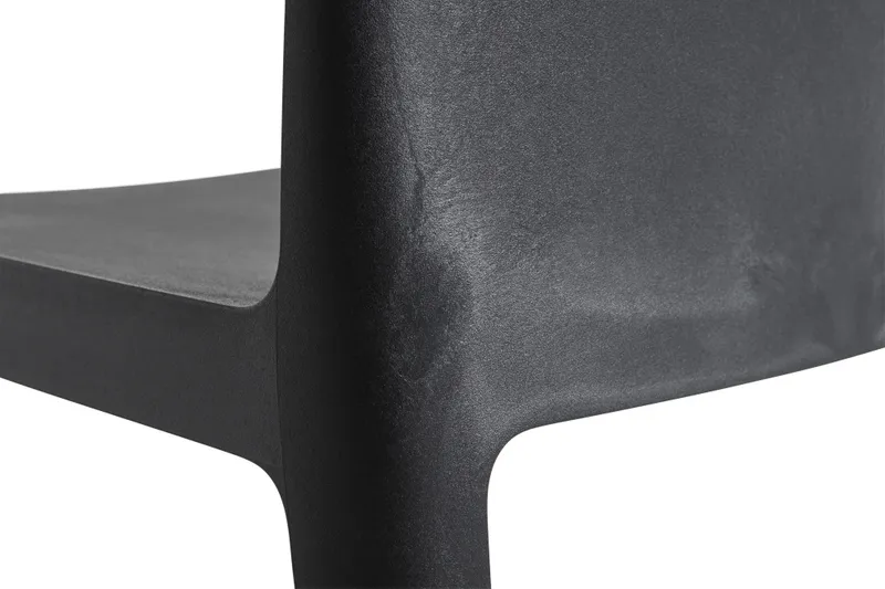 HAY Élémentaire Anthracite polypropylene Utestol stol hagestol
