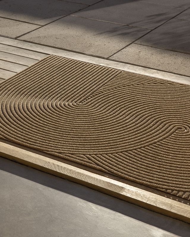 HEYMAT+  60 x 90 cm Sand Outdoor Door Mat Utendørs dørmatte