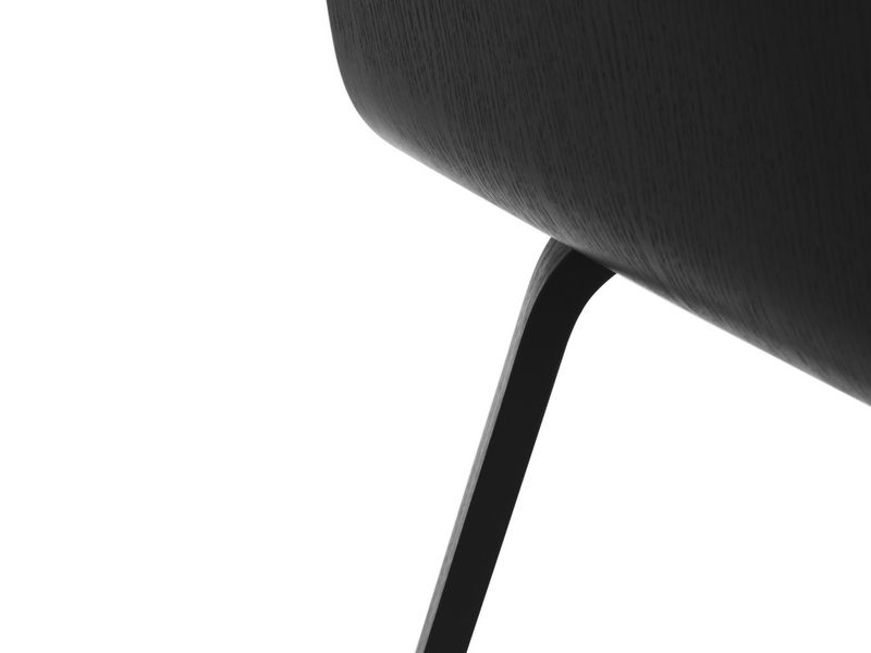 Normann Copenhagen Just Chair Black Oak Spisestol stol Svart Eik